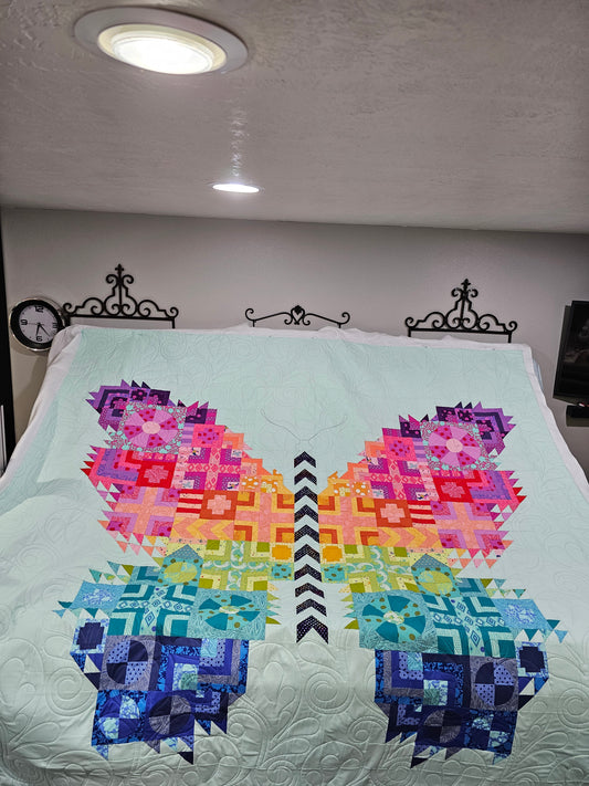 Tula Pink Butterfly Quilt